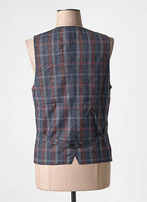 Gilet sans manche poches bleu BENETTON homme
