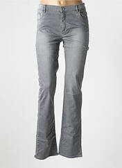 Jeans coupe droite gris TRUSSARDI JEANS pour femme seconde vue