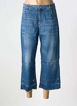 Jeans coupe large bleu TRUSSARDI JEANS pour femme