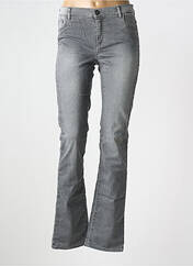 Jeans coupe slim gris TRUSSARDI JEANS pour femme seconde vue