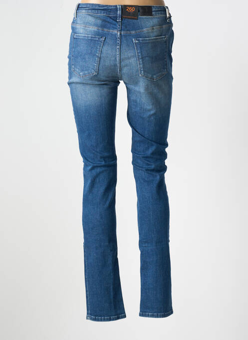 Jeans coupe slim stretch taille normale bleu TRUSSARDI JEANS femme