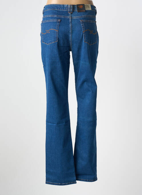 Jeans coupe droite stretch taille normale bleu TRUSSARDI JEANS femme