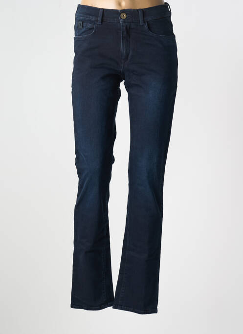 Jeans coupe slim tissage brut taille normale bleu TRUSSARDI JEANS femme