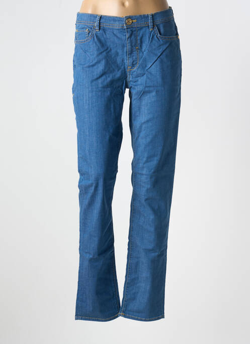 Jeans coupe slim stretch taille normale bleu TRUSSARDI JEANS femme