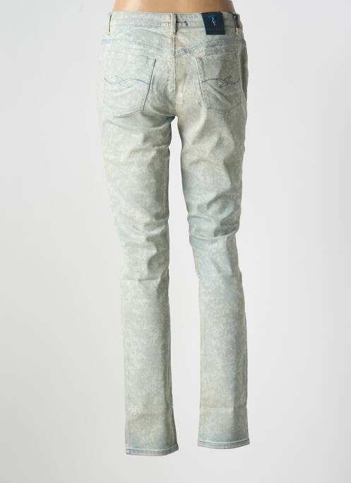 Jeans coupe slim stretch taille normale bleu TRUSSARDI JEANS femme