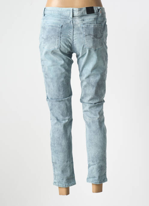 Jeans coupe slim stretch taille normale bleu TRUSSARDI JEANS femme