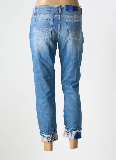 Jeans boyfriend taille basse taille basse bleu TRUSSARDI JEANS femme