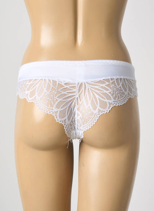 Culotte effet matière satinée blanc TORRENTE femme