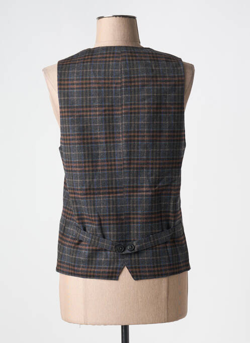 Gilet sans manche poches bleu BENETTON homme