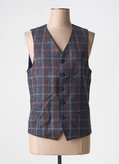 Gilet sans manche bleu BENETTON pour homme