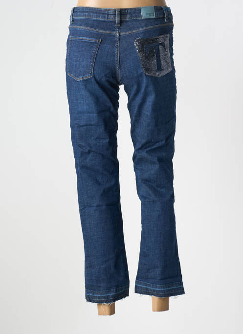 Jeans bootcut bleu TRUSSARDI JEANS femme