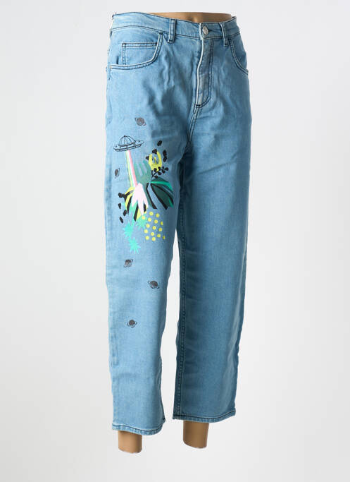 Jeans coupe droite bleu TRUSSARDI JEANS pour femme