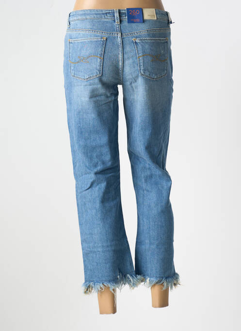 Jeans coupe droite bleu TRUSSARDI JEANS femme