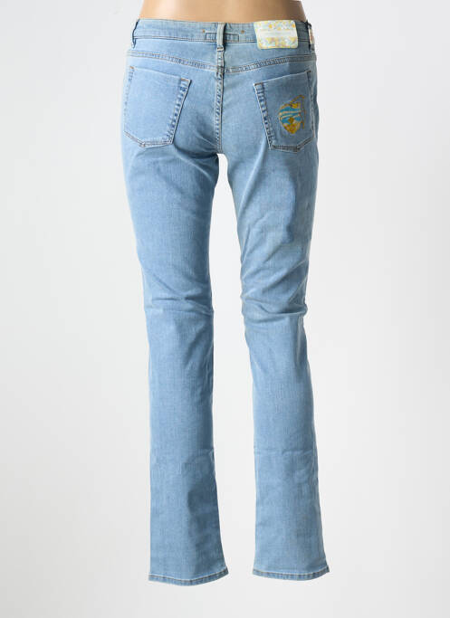 Jeans coupe slim bleu TRUSSARDI JEANS femme