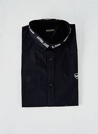Chemise manches longues coupe cintrée noir KAPORAL homme