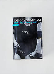 T-shirt bleu EMPORIO ARMANI pour homme seconde vue