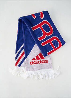 Echarpe finition franges bleu ADIDAS homme