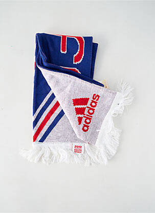 Echarpe finition franges bleu ADIDAS homme