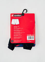 Boxer noir LOTTO pour homme seconde vue