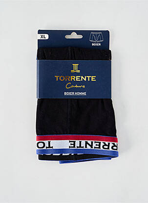 Boxer noir TORRENTE pour homme