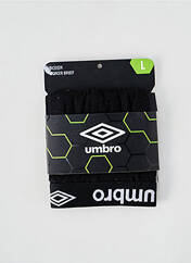 Boxer noir UMBRO pour homme seconde vue