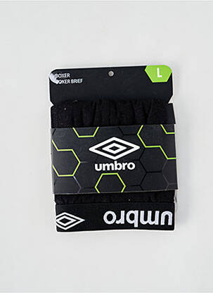 Boxer noir UMBRO pour homme