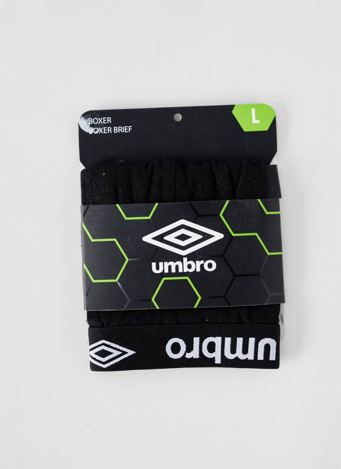 Boxer noir UMBRO pour homme