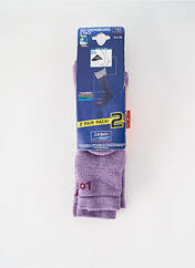 Chaussettes violet LORPEN pour enfant seconde vue