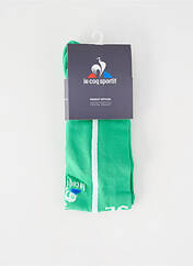 Chaussettes vert LE COQ SPORTIF pour homme seconde vue