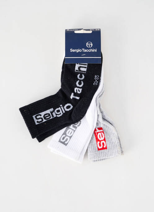 Chaussettes noir SERGIO TACCHINI garçon