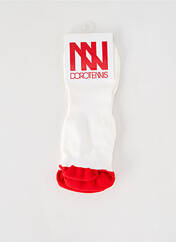 Chaussettes blanc KAPPA pour unisexe seconde vue