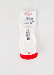 Chaussettes blanc KAPPA pour unisexe seconde vue