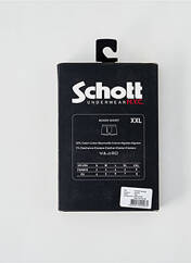 Boxer blanc SCHOTT pour homme seconde vue