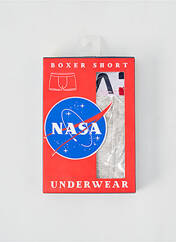 Boxer gris NASA pour homme seconde vue