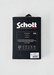 Boxer gris SCHOTT pour homme seconde vue