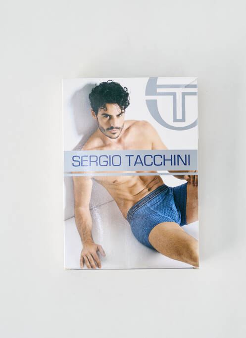 Boxer bleu SERGIO TACCHINI pour homme