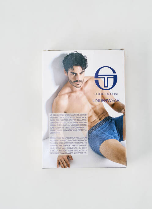 Boxer bleu SERGIO TACCHINI homme