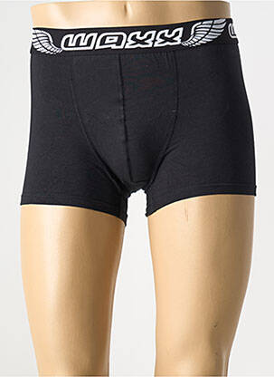 Boxer stretch noir WAXX homme