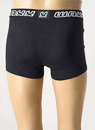 Boxer stretch noir WAXX homme
