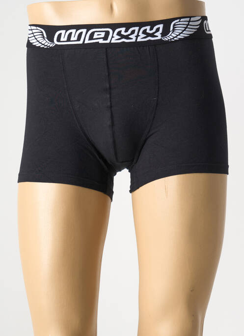 Boxer stretch noir WAXX homme