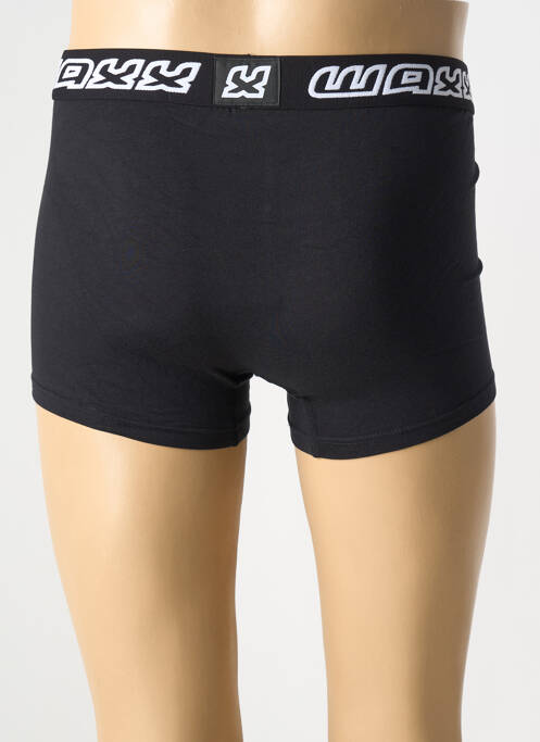 Boxer stretch noir WAXX homme