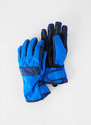 Gants doublure bleu DC garçon