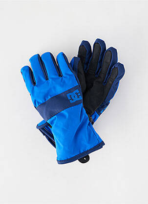 Gants doublure bleu DC garçon