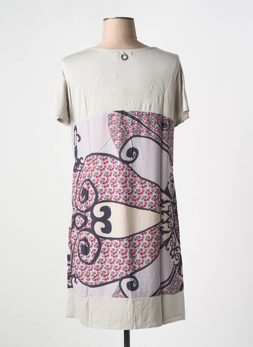 Robe courte gris SOGGO pour femme