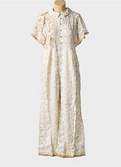 Combi-pantalon beige CHLOE LAETITIA pour femme seconde vue