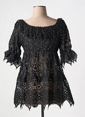 Tunique manches courtes noir BEATNIK PHILOSOPHY pour femme seconde vue