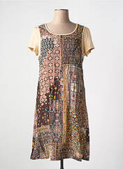 Robe mi-longue beige SOGGO pour femme seconde vue