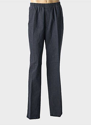 Pantalon chino stretch taille normale bleu fonce LUIGI MORINI homme