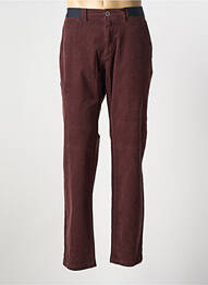 Pantalon droit tissage velours taille normale violet COFOX homme