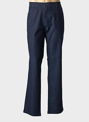 Jeans coupe droite stretch taille normale bleu NEW SPORTSWEAR homme